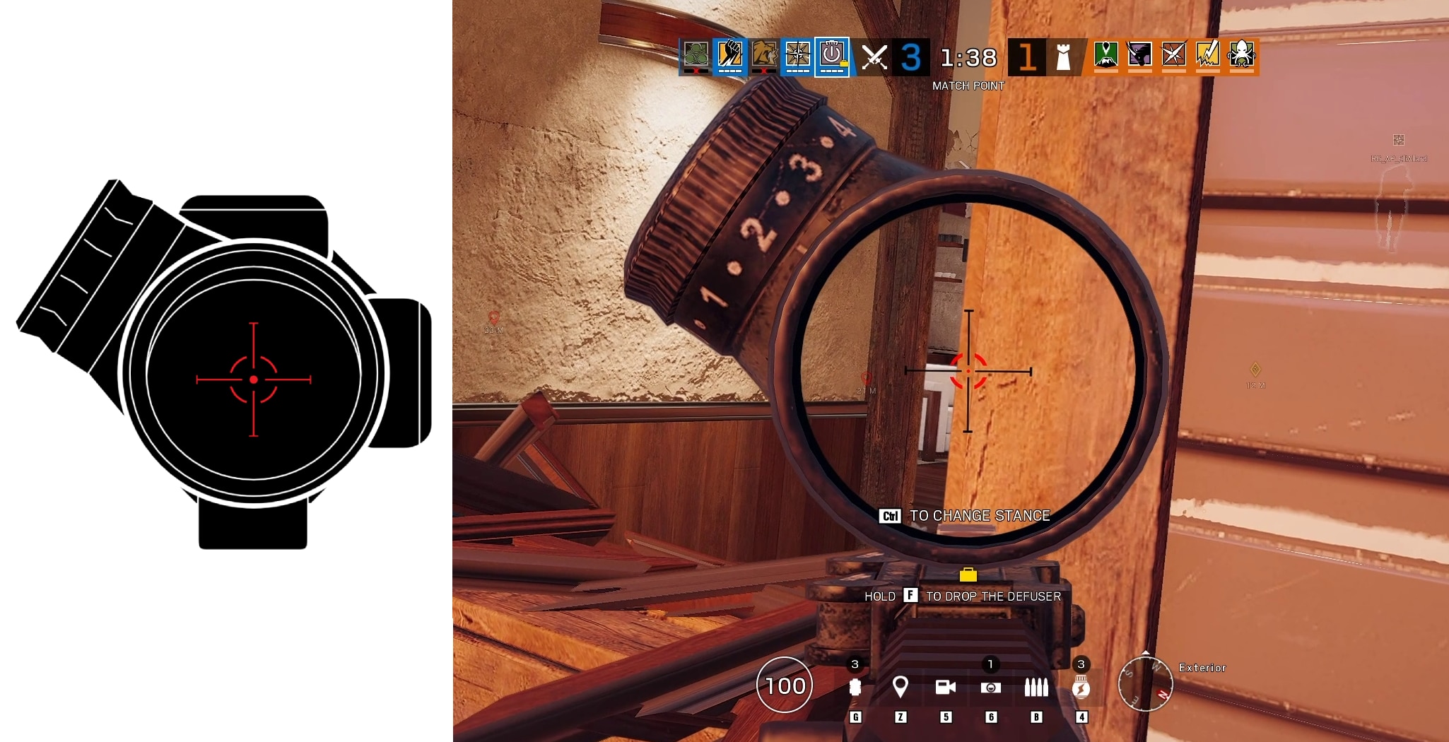 [R6S] Y5S3 New Scope 2.0x