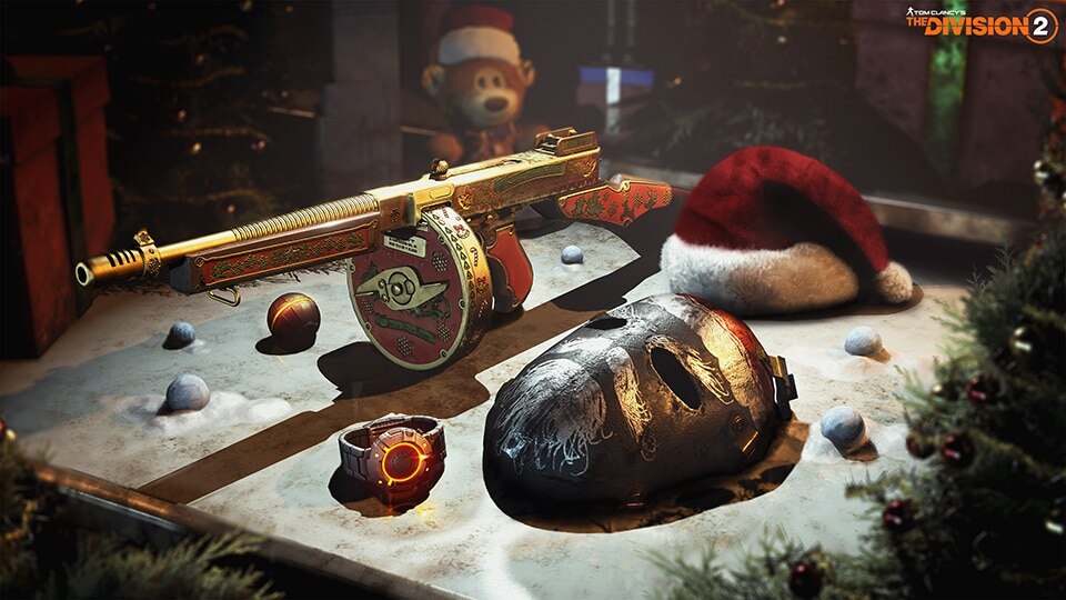 [TD2] - Celebrate Winter Holidays with the Division 2! - 2. Santa mask and gun