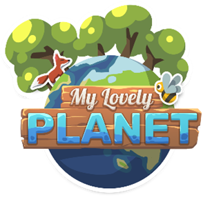 my lovely planet logo