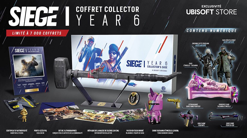 [R6S][News] Pre-Order The Rainbow Six Siege Collector’s Case Now - FRENCH KEYART