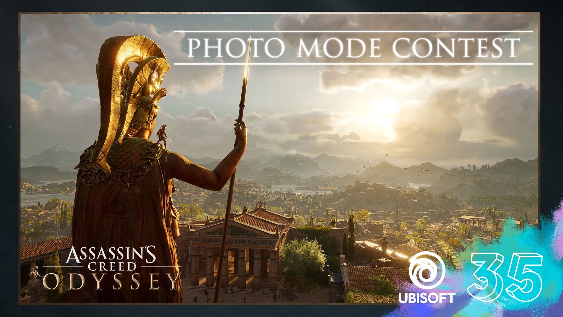 Creed Odyssey on PS4, Xbox One, PC, Luna Ubisoft (US)
