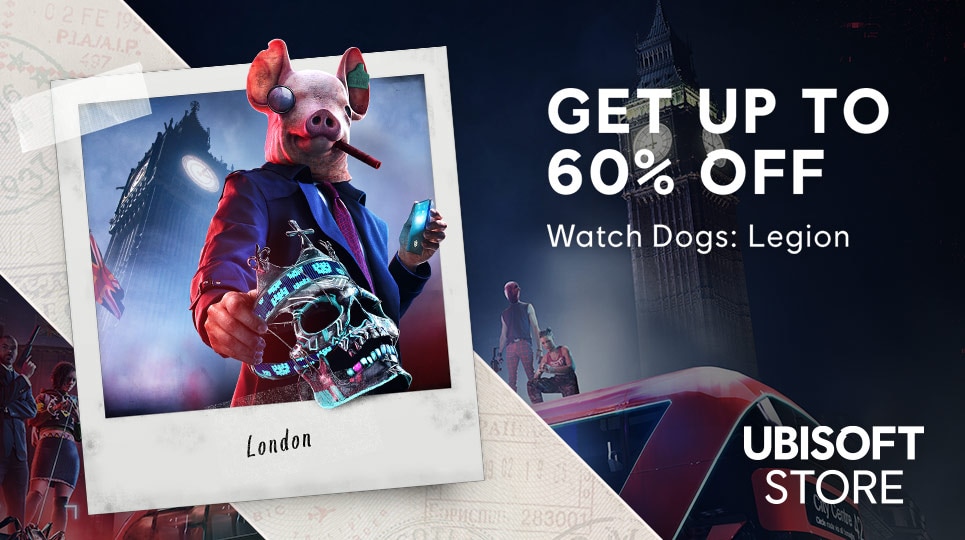  Watch Dogs Legion - PlayStation 4 Standard Edition : Ubisoft:  Video Games