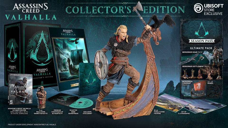 Assassin's Creed Valhalla Collector's Edition Features A Very