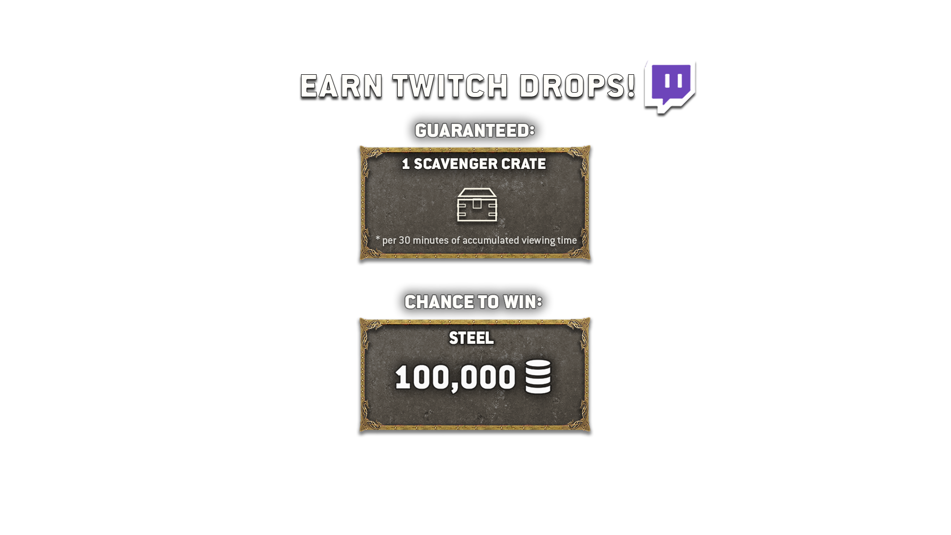 [FH] News - Twitch Drops (April 2023) - Y7S1 TwitchDropsGraphics 1Crate 100k ForPhil