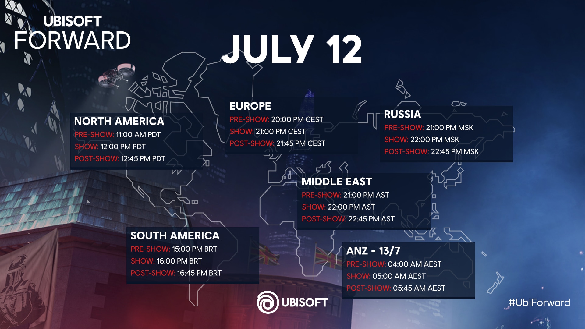 [UN][News] Ubisoft Forward – Everything You Need To Know - Schedule