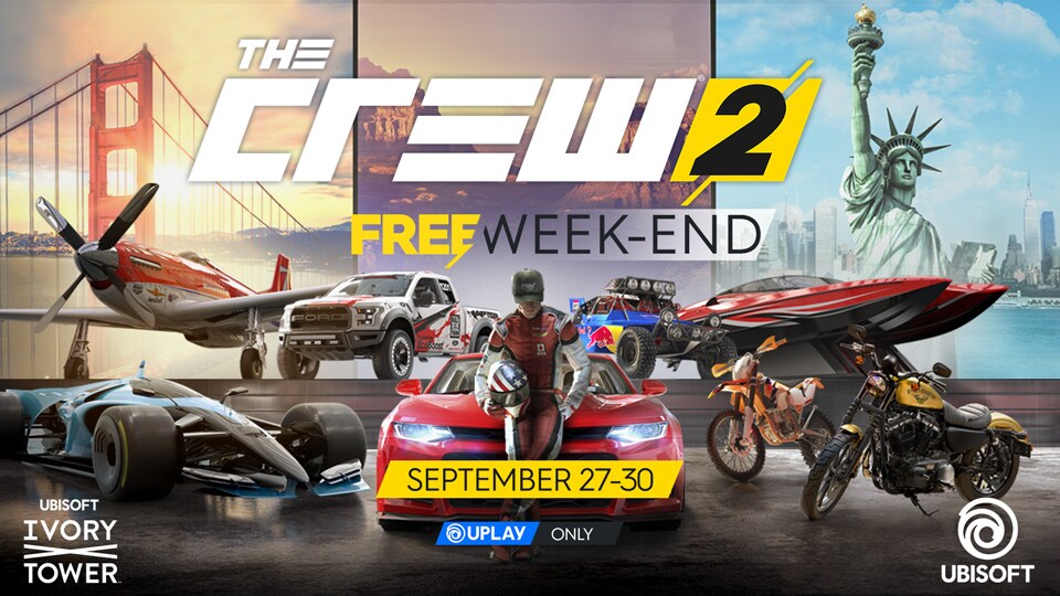 Play The Crew 2 for free this weekend on PC!