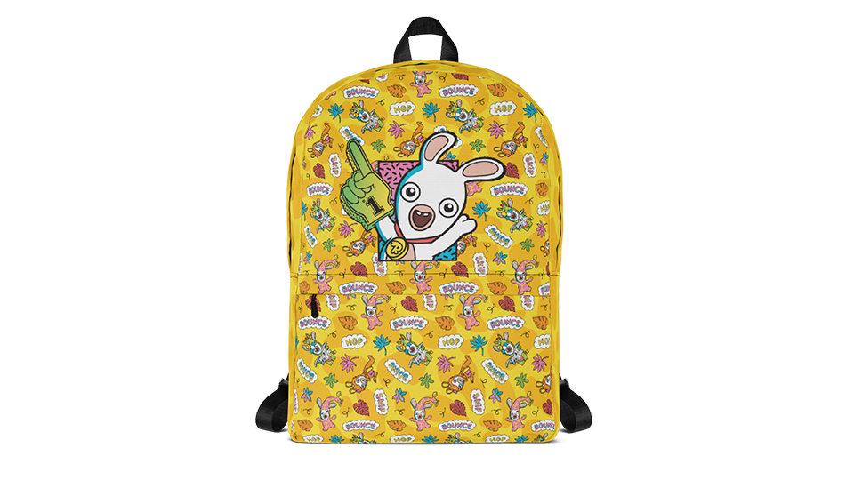 [UN] [News] Gear Up for School with Ubisoft Merch - Rabbids-Number-One-Backpack