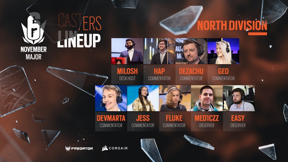 ASSETS CASTERS LINEUP NORTH