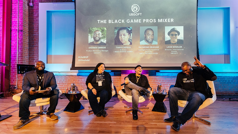 UN News Pulling Others Up At the Black Game Pro Mixer - panel