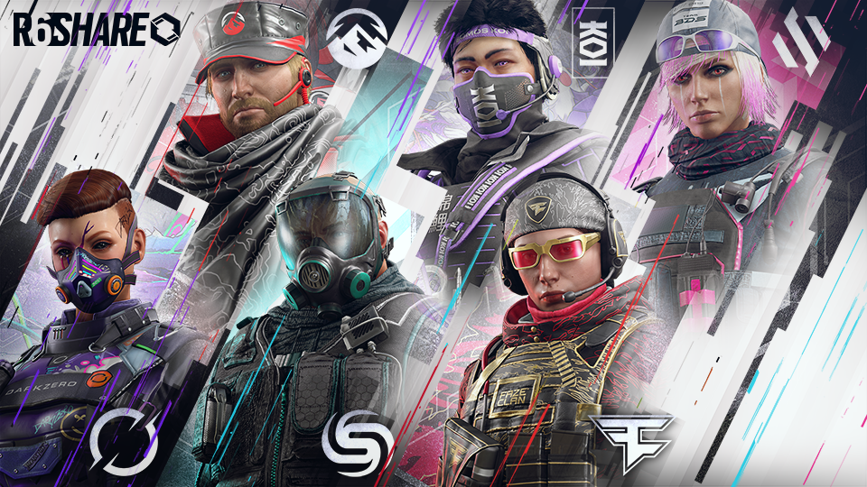 June 2023: New pro-team R6 SHARE items available now