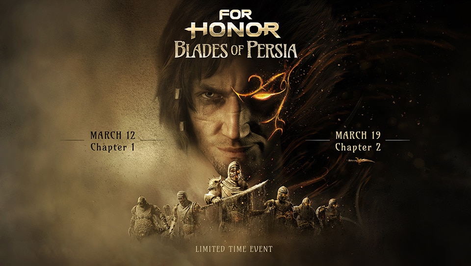 [UN] [News] For Honor and Prince of Persia Collide in Blades of Persia Limited-Time Event - Keyart