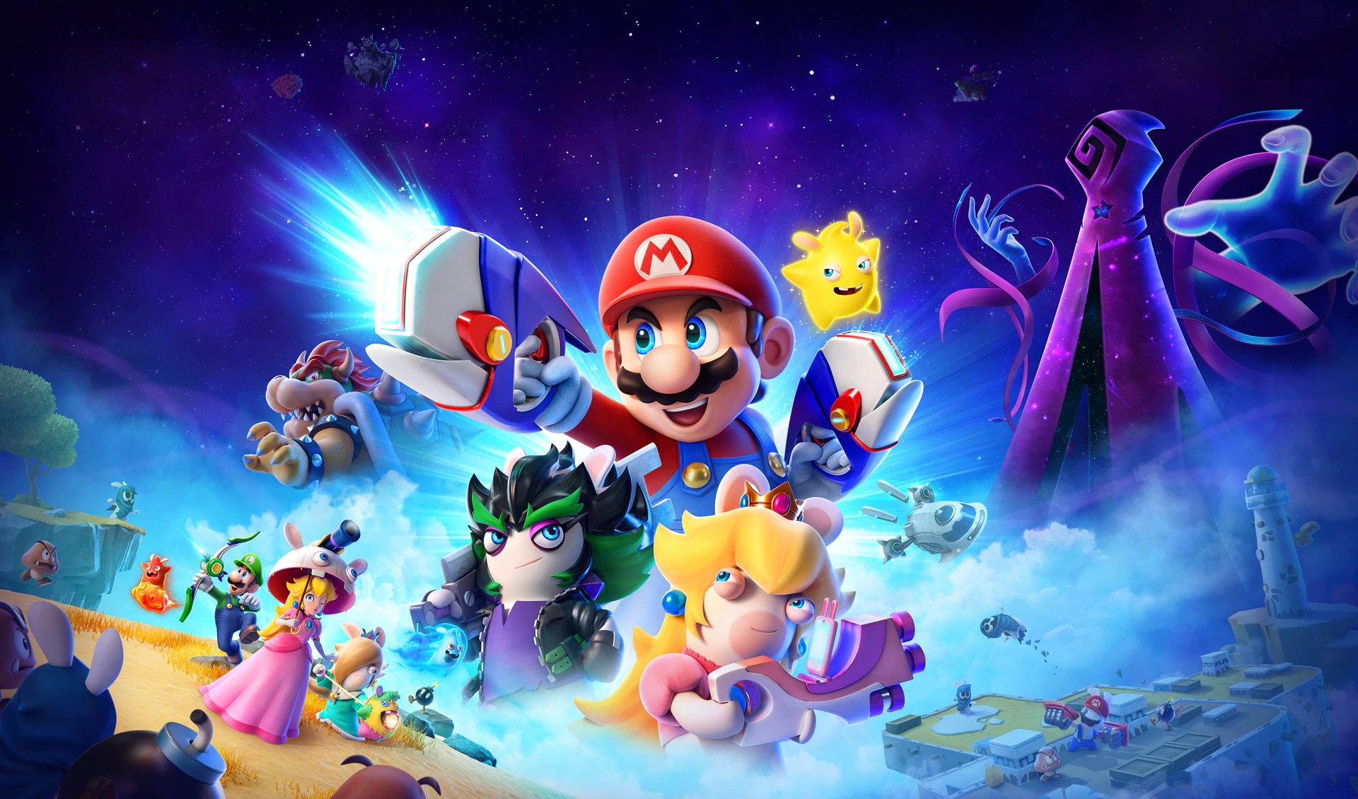 Super Mario Odyssey + Mario + Rabbids Sparks of Hope – Cosmic Edition -  Nintendo Switch 