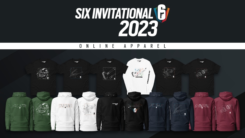 [R6SE] - Your Guide to the Six Invitational 2023 - Online Apparel