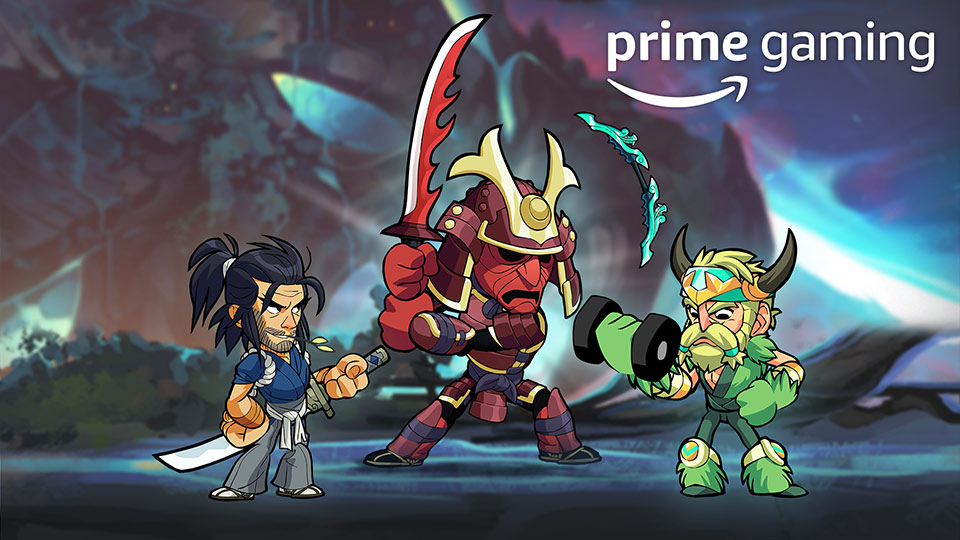 Prime Gaming on Instagram: Calling all @Brawlhalla fighters, there's a new  offering for Prime members! The Cosmic Bundle comes with: 🟣 Fait Legend  Unlock 🟣 Cosmic Fait Skin (with two Weapon Skins)