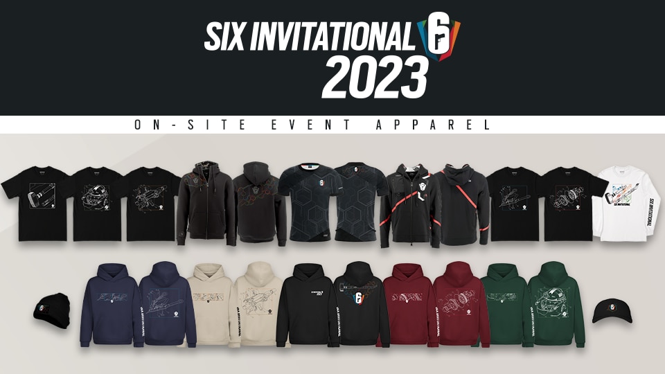 [R6SE] - Your Guide to the Six Invitational 2023 - On Site Apparel