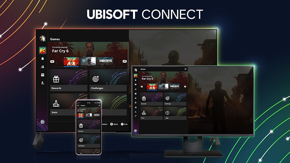Ubisoft Connect One Year Anniversary + Share Play (keyart)