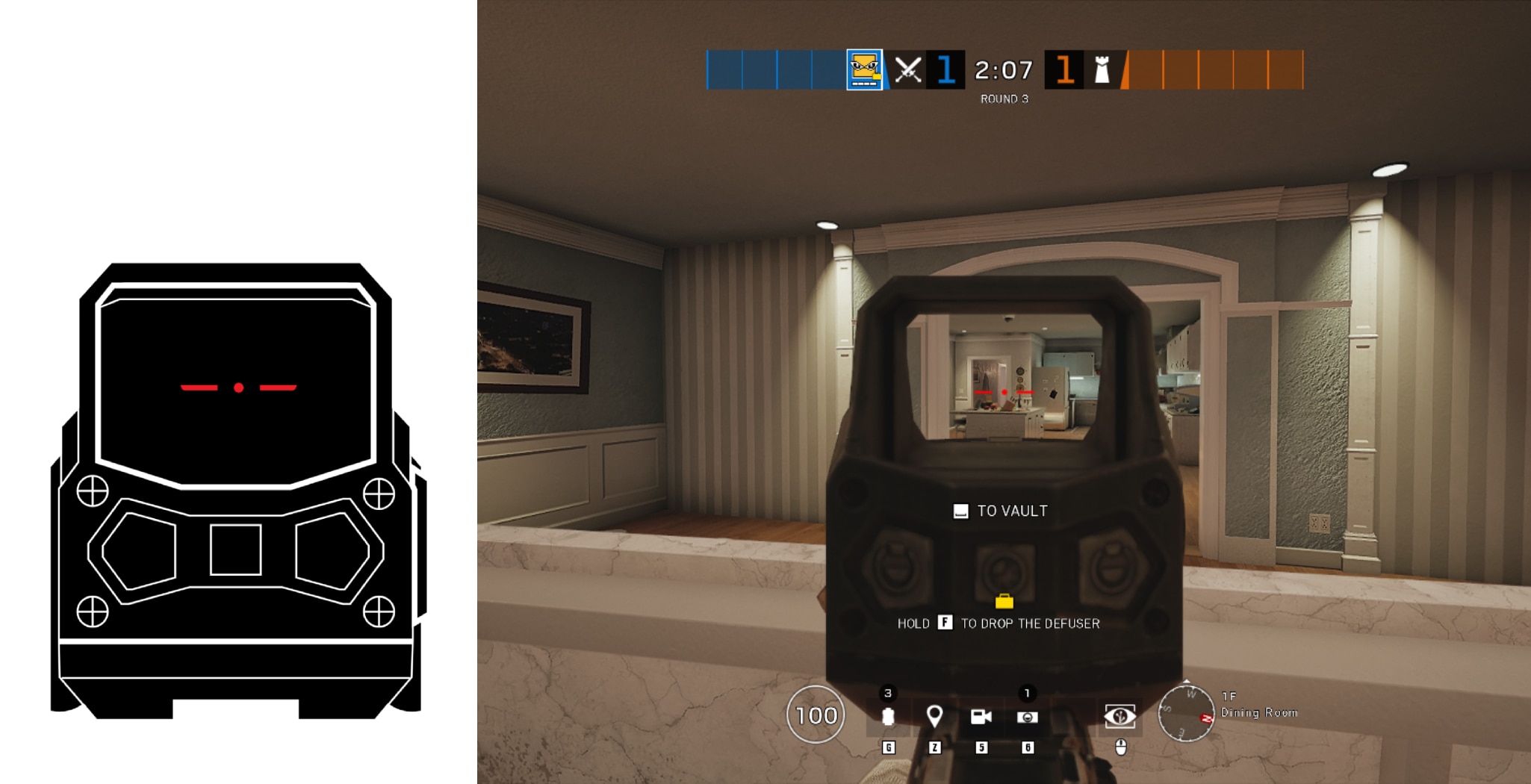 [R6S] Y5S3 New Holo Sight