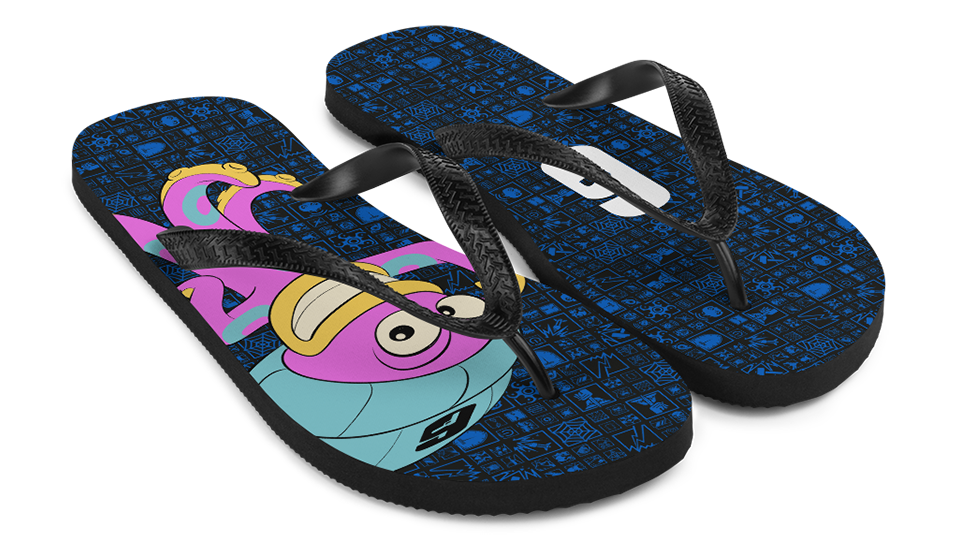 [R6S] [News] Don’t Miss these Summer Items from the Six Collection - Octopus Flip Flops