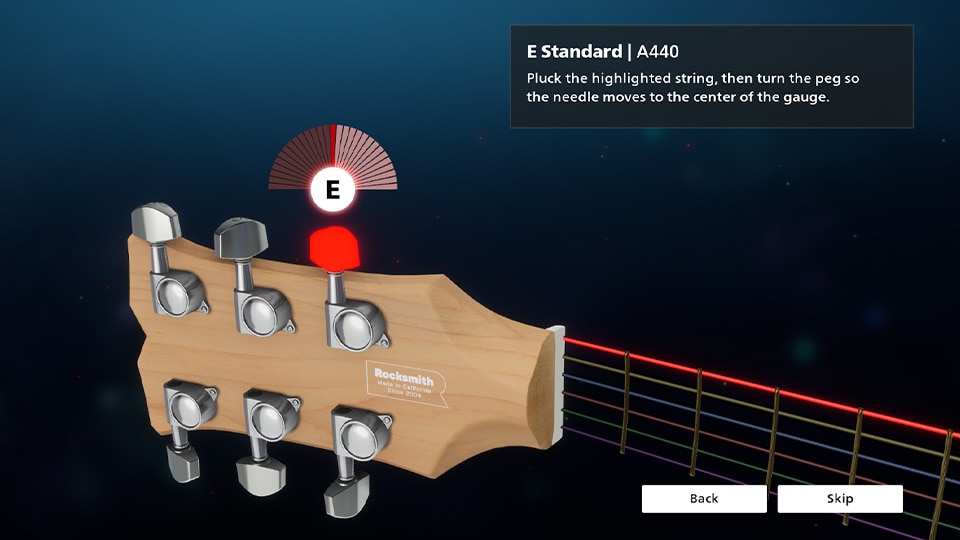 [RS+] How To Tune Your Guitar To B Standard - Tuner In-Game