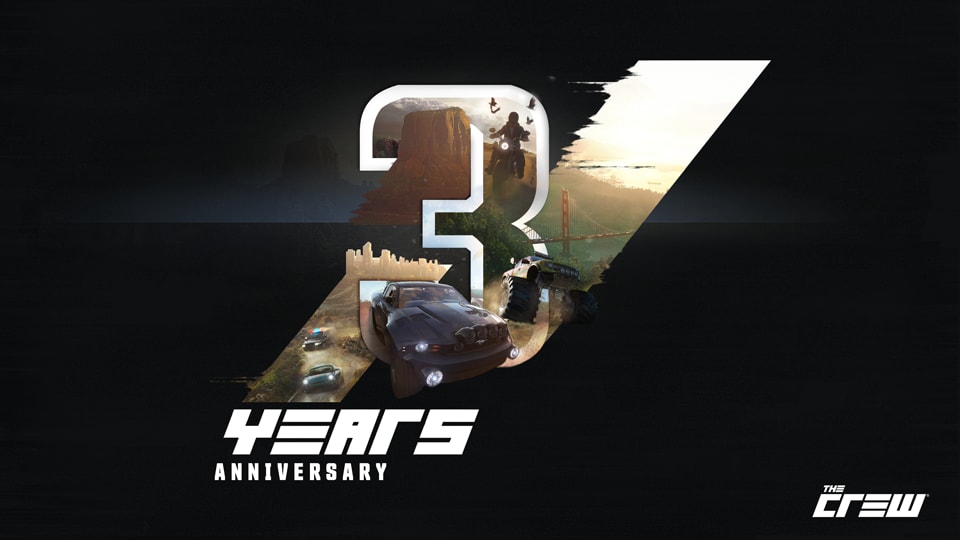 The Crew 3 year anniversary challenge