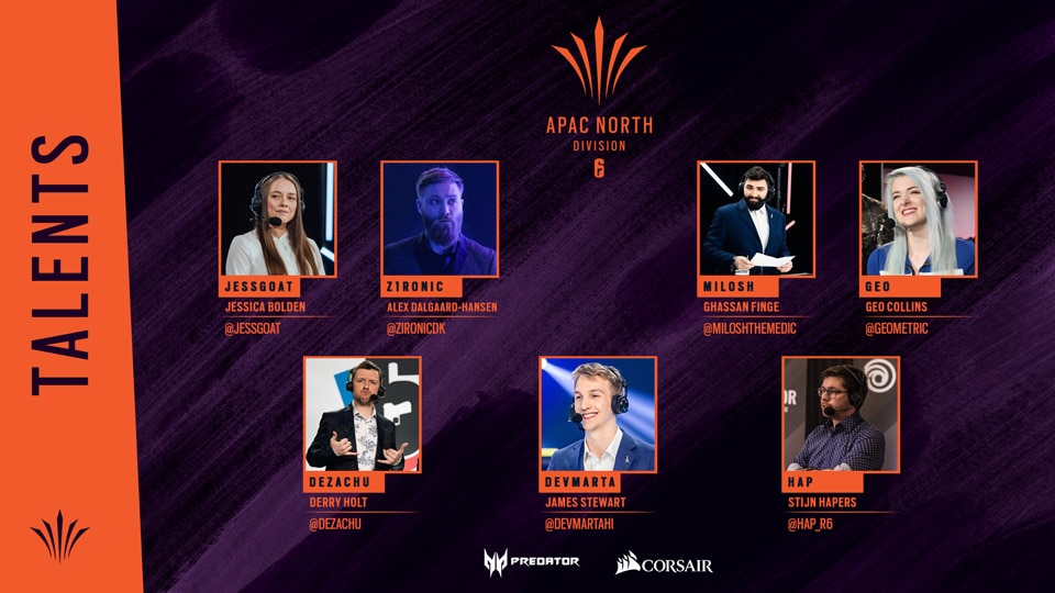 [R6SE] News - APAC North Talents