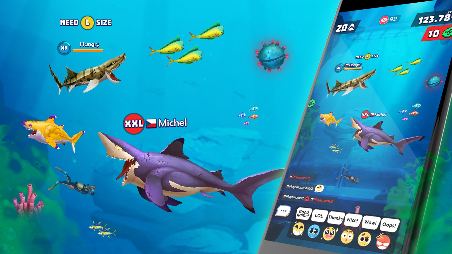 Hungry Shark Arena screenshot