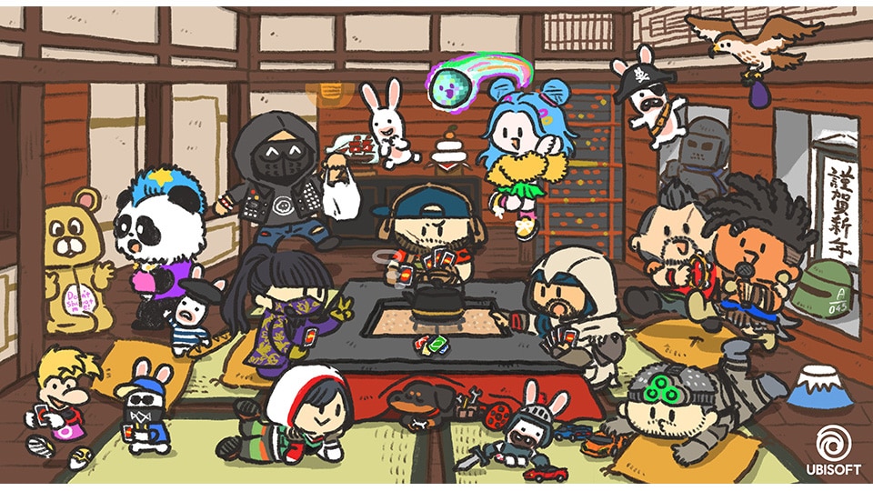Ubi Japan 2024 New Years Illustration (web)