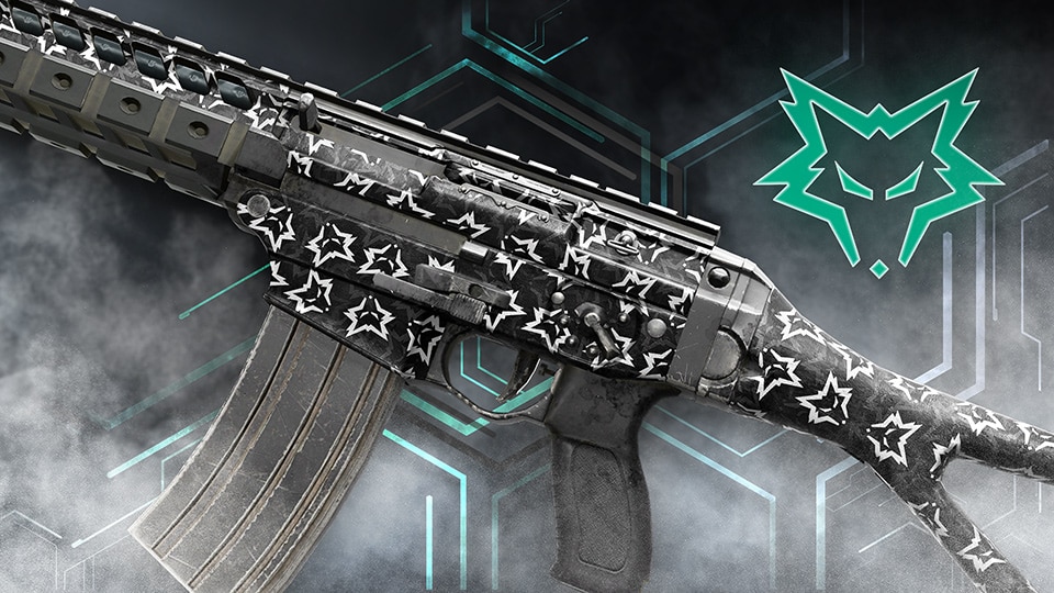 -R6ES- - December 2023: New team-branded Signature weapon skins available now! - DireWolves