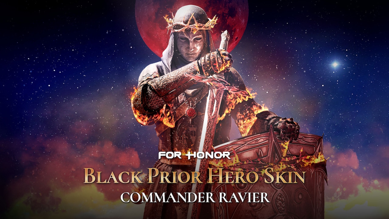 For Honor: Commander Ravier Black Prior Skin