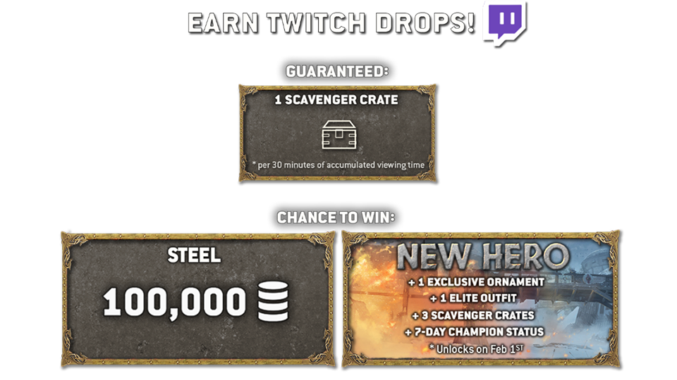 [FH] News - Twitch Drops - 24 Jan 2024 - earn twitch drops