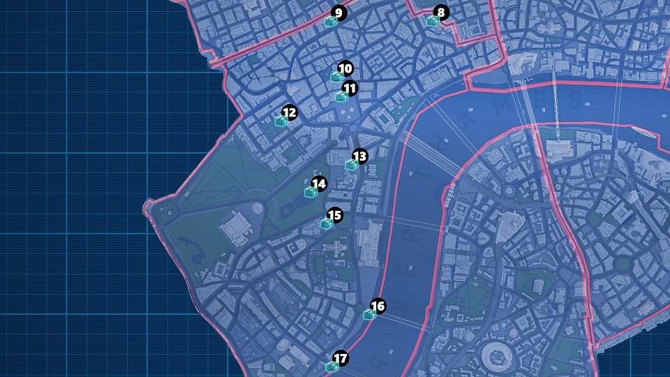 City of Westminster Map 2