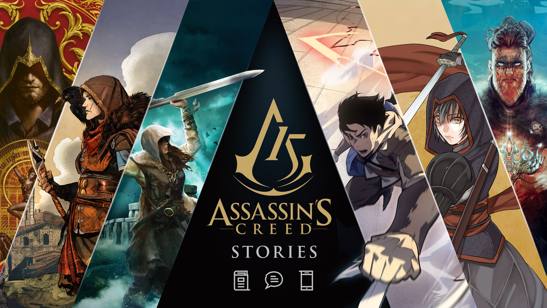 Assassin's Creed Stories | Books & Digital - Ubisoft (EU  UK)