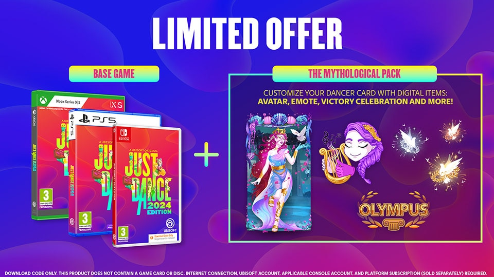 Discover the Just Dance 2024 Limited Offer!