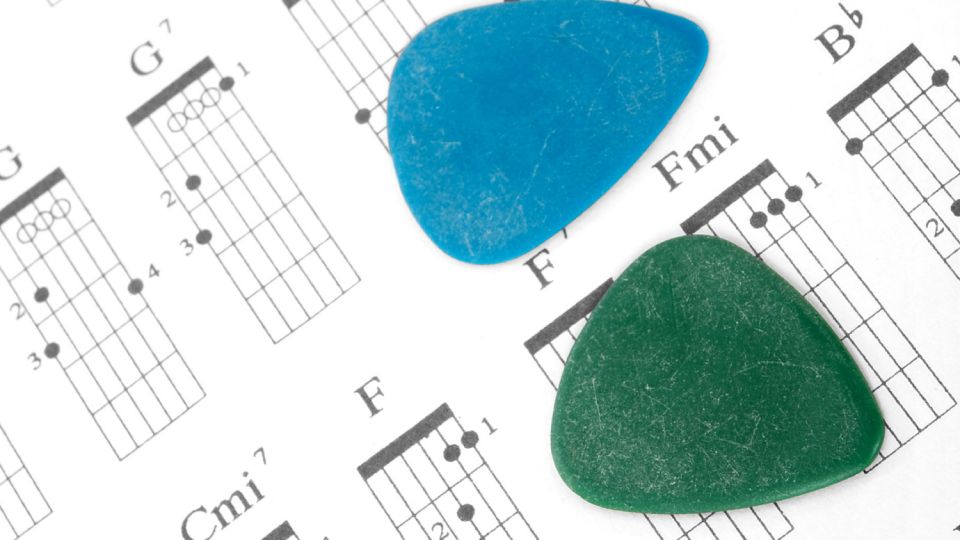 how to read guitar chord charts