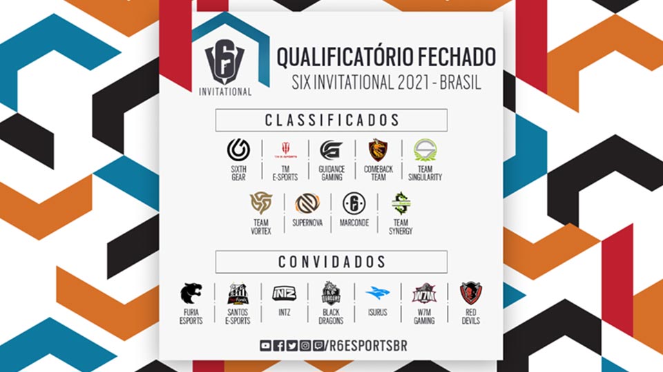 R6 News - BR Only - Six Invitational 2021 Qualifier - IMG 01 - Teams