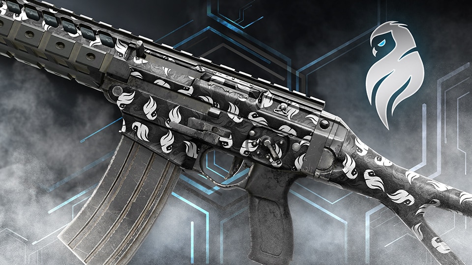 -R6ES- - December 2023: New team-branded Signature weapon skins available now! - Mirage