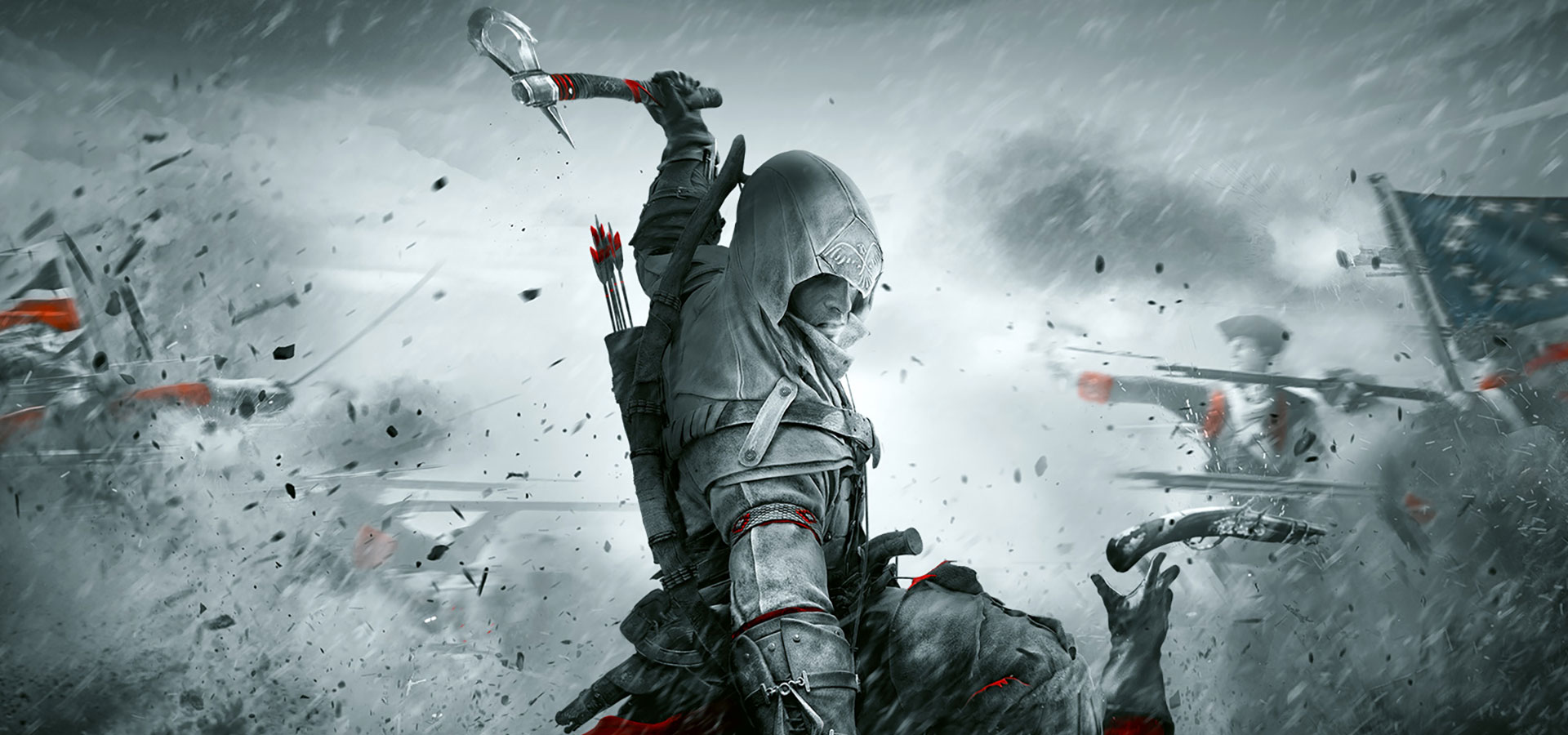 Chơi game Assassin\'s Creed III Remastered sẽ đưa bạn trở lại thời đại của các võ sĩ xạ thủ hoặc những vị anh hùng cứu thế giới. Với đồ họa tuyệt đẹp và cốt truyện hấp dẫn, bạn sẽ không thể rời mắt khỏi màn hình. Hãy trải nghiệm trò chơi này để thấy sự khác biệt.