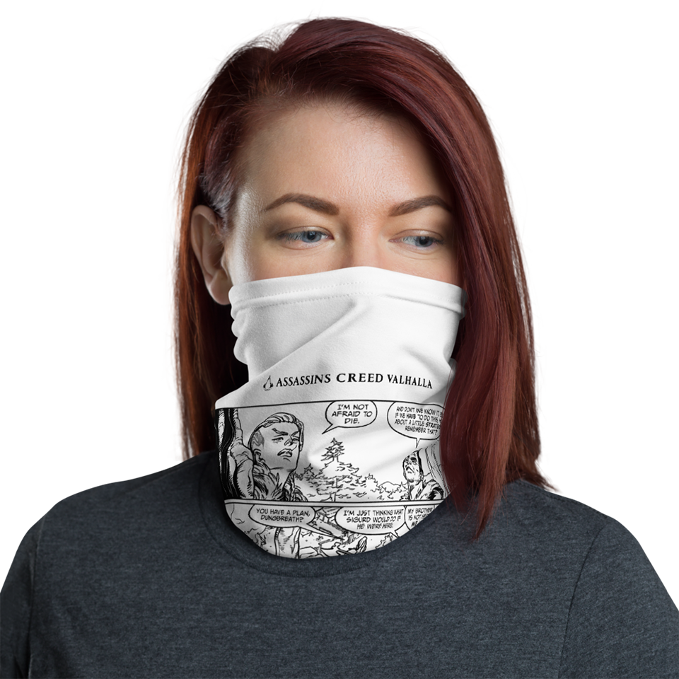 [UN] [News] Official Assassin’s Creed Valhalla Merchandise Now Available - Valhalla Comic Facemask